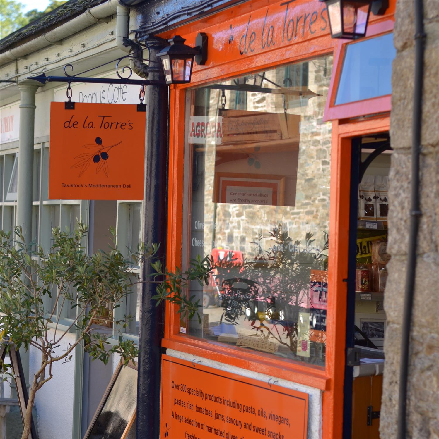 Deli shopfront